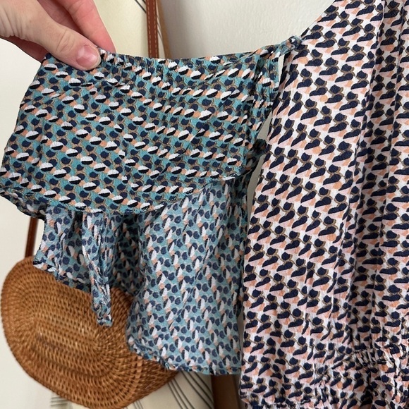 Anthropologie Elevenses Madelenna Off Shoulder Romper - Picture 5 of 6